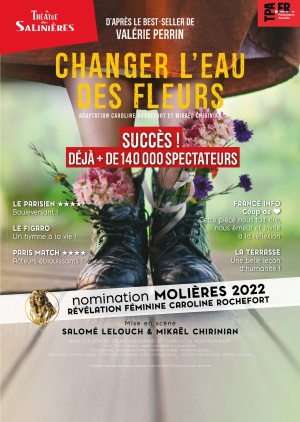 Affiche du spectacle CHANGER L'EAU DES FLEURS