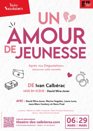 affiche du spectacle UN AMOUR DE JEUNESSE