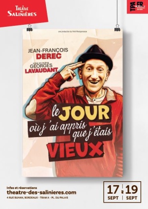 affiche du spectacle Jean-Francois DEREC