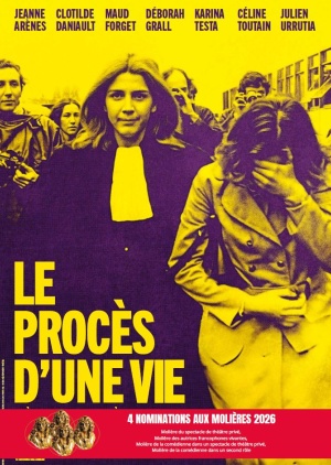 affiche du spectacle LE PROCES D'UNE VIE