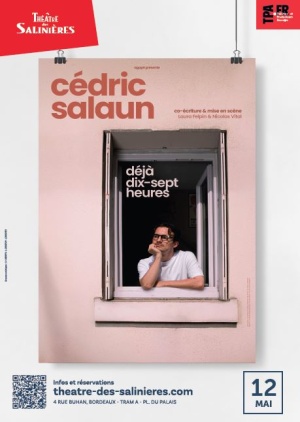 affiche du spectacle CEDRIC SALAUN
