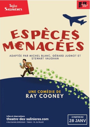 affiche du spectacle ESPECES MENACEES