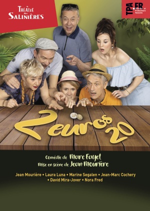 affiche du spectacle 2 EUROS 20