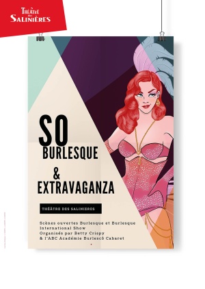 affiche du spectacle SPECTACLES BURLESQUES