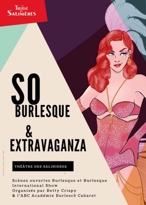 affiche du spectacle SPECTACLES BURLESQUES