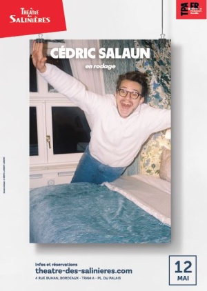 affiche du spectacle CEDRIC SALAUN