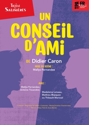 affiche du spectacle UN CONSEIL D'AMI